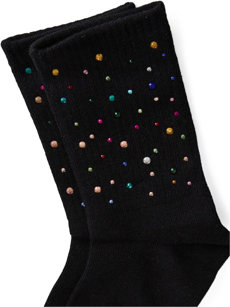 Eva Sokkar - Svart/Multicolor