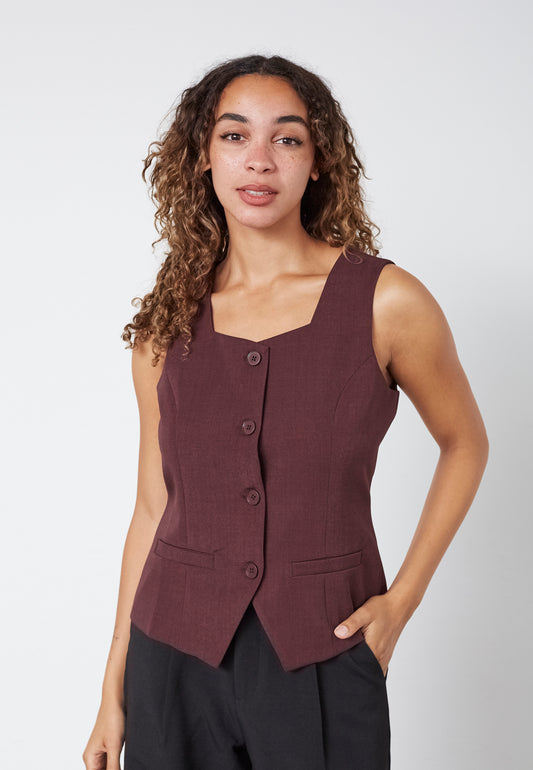 Gema vestur- Deep Bordeaux