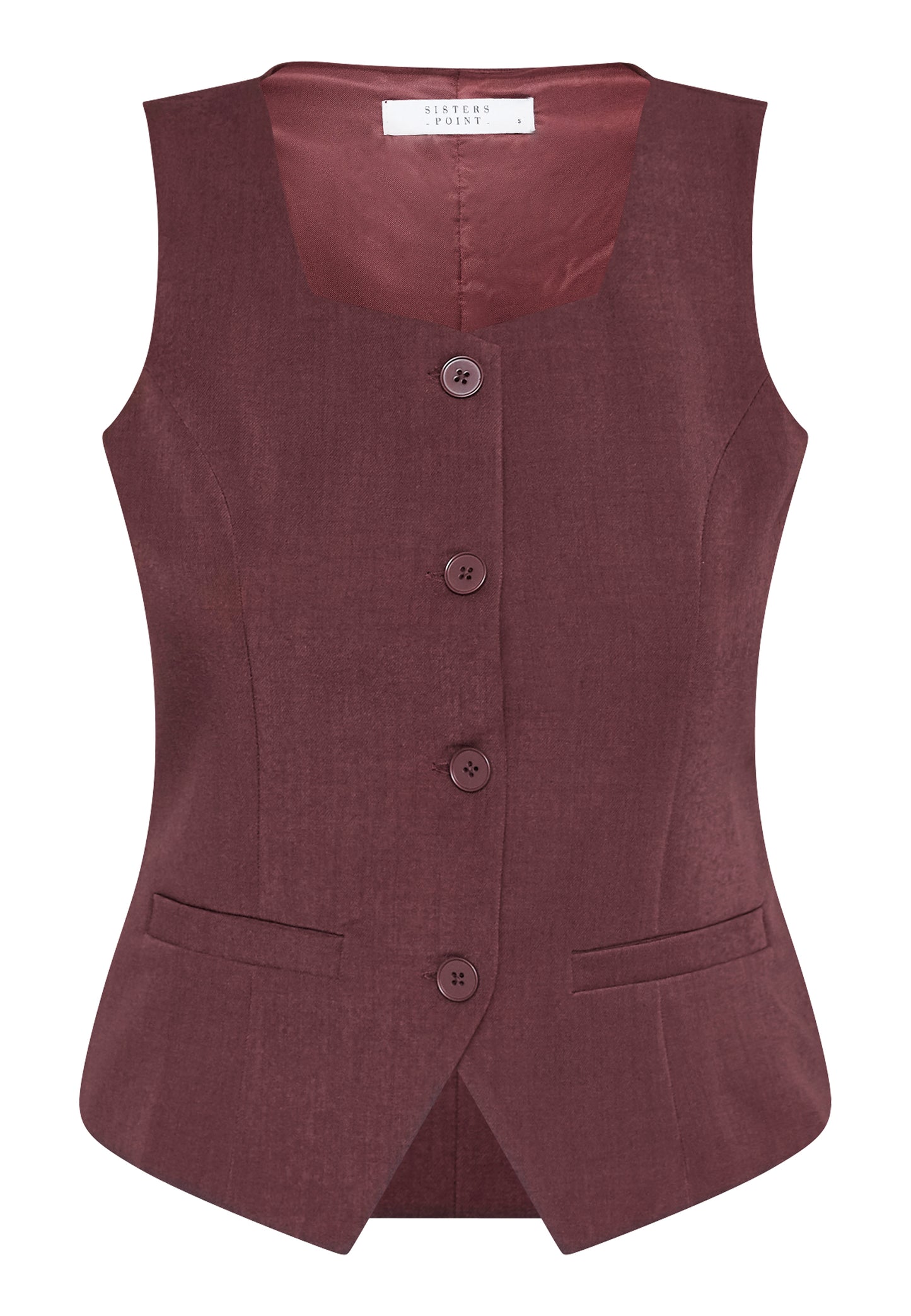 Gema vestur - Deep bordeaux