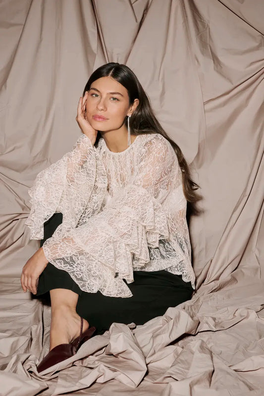 Clemency Blusa - Cream