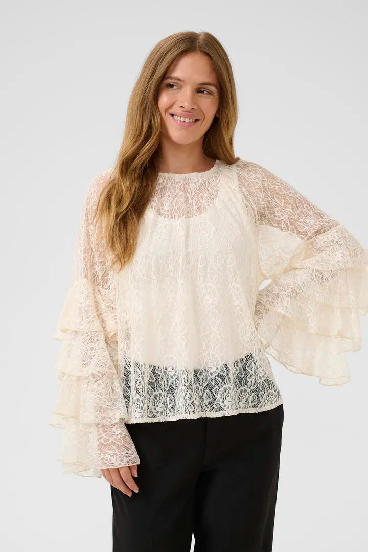 Clemency Blusa - Cream