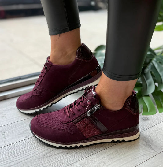 Sneakers - Mulberry combo