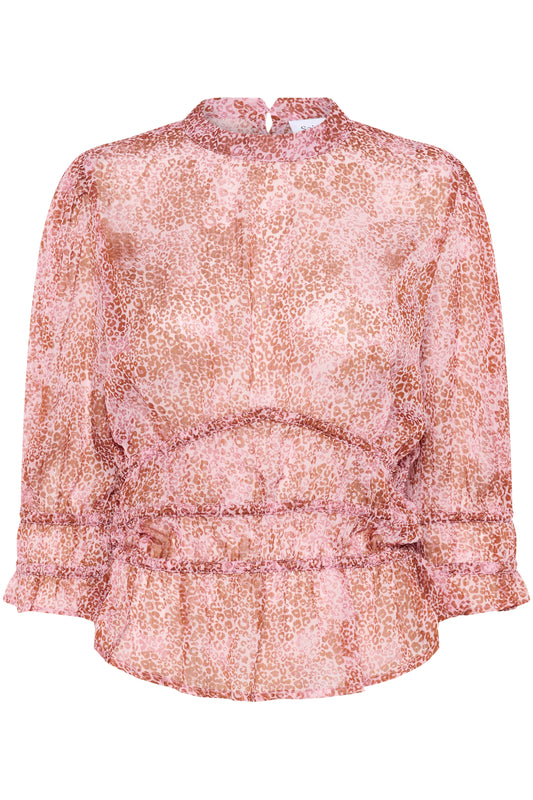 Olexandra blus - Pink Nectar Mini Animal