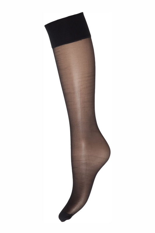 Light compression knæsokkar - 40 Den