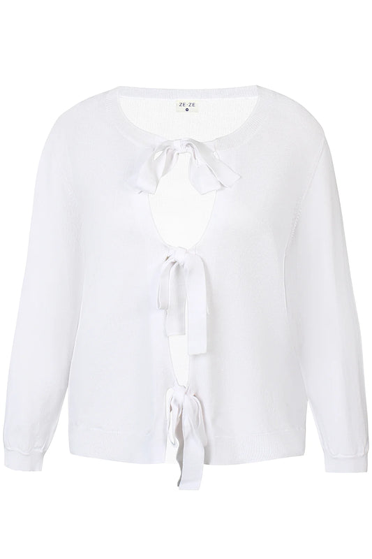 Kora kardigan - White