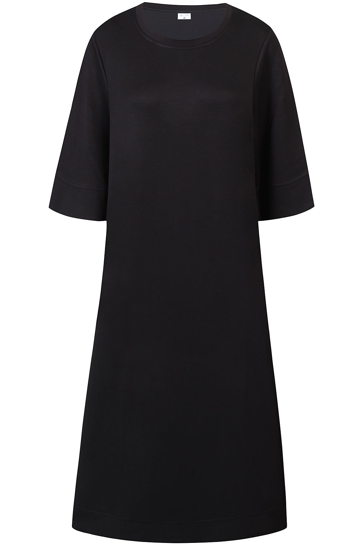 Celinka T-Shirt Kjóli - Black