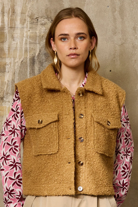 Cikki Teddy Vestur - Brúnur