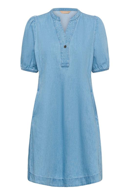 Berteline Arpa kjóli - Light blue wash