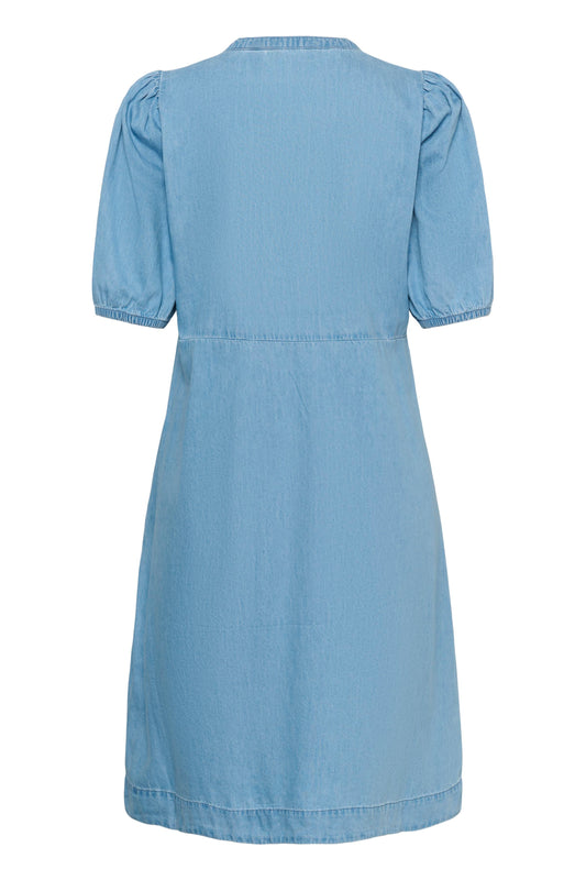 Berteline Arpa kjóli - Light blue wash