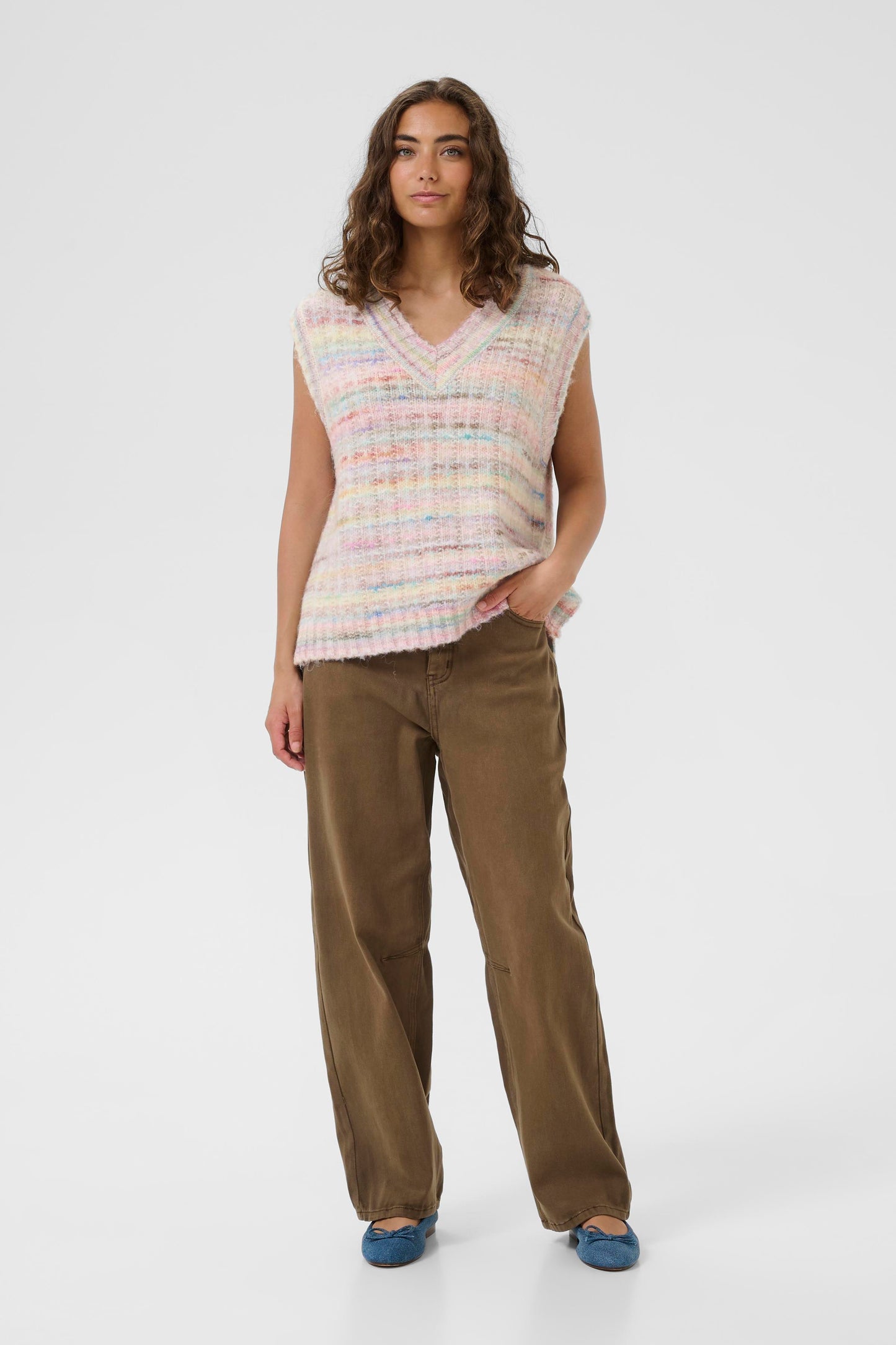 Bilo vestur - Pink multi