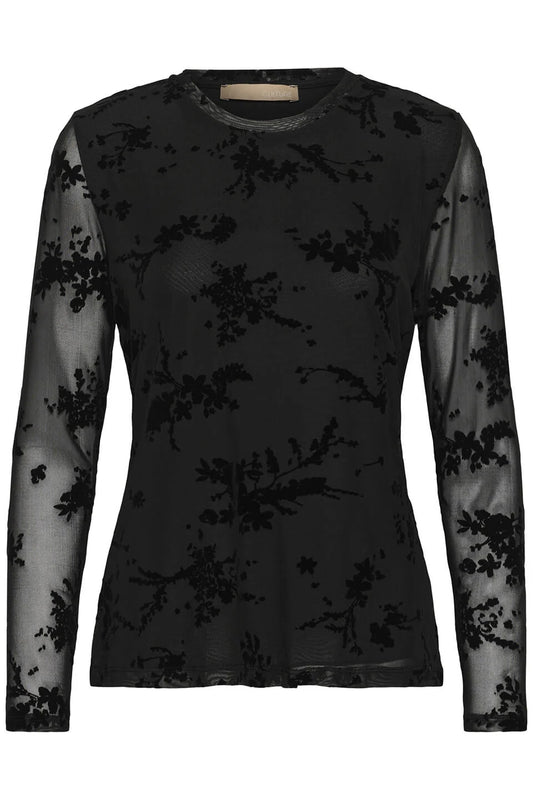 Aliba Blouse - Svørt
