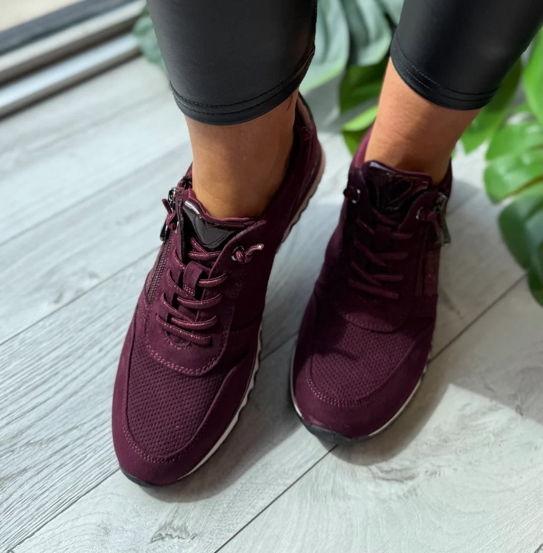 Sneakers - Mulberry combo