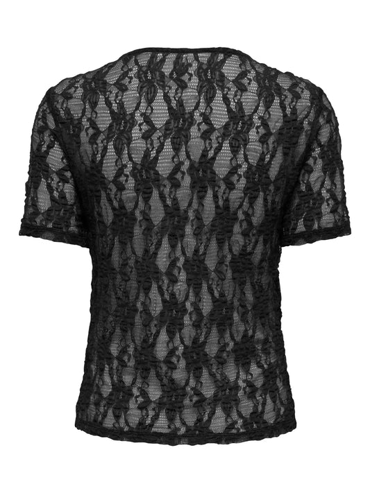Alba Blondu Blusa - Black