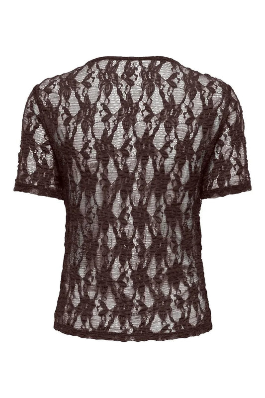 Alba Blondu Blusa - Brún