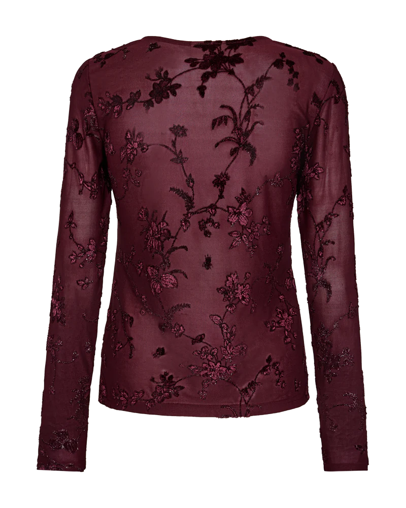 Biska Mesh Blusa - Port Royal