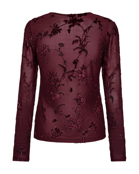 Biska Mesh Blusa - Port Royal