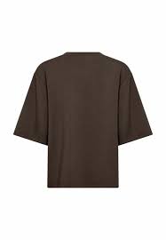 Skylar Oversized Tee - Hot Fudge