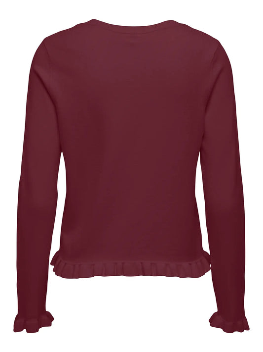 Cinderel Kardigan - Windsor Wine