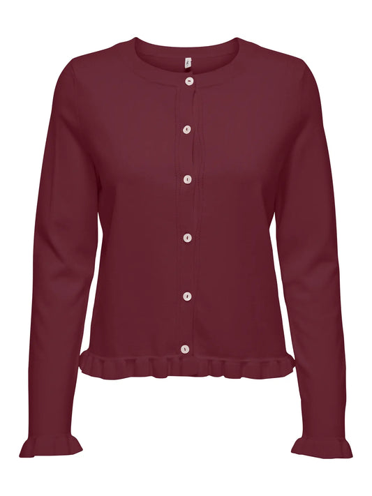 Cinderel Kardigan - Windsor Wine