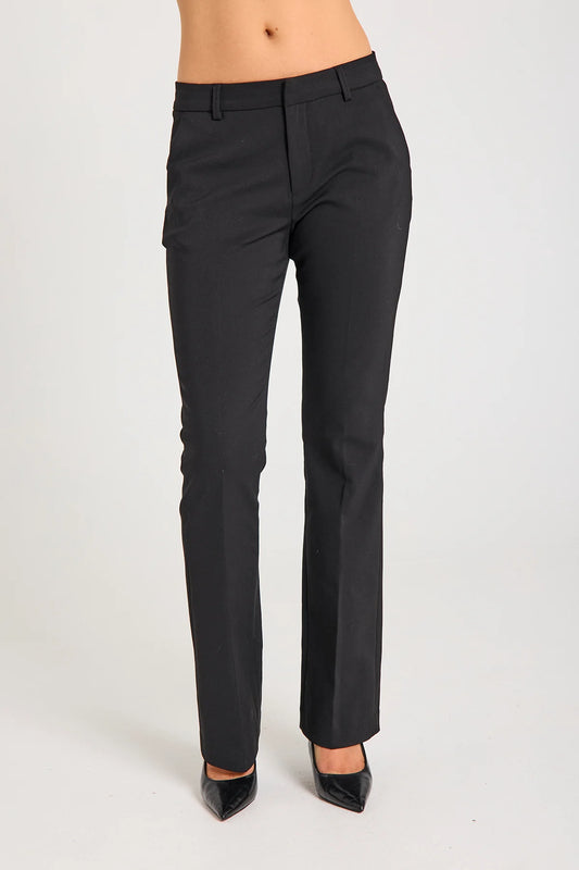 Isadora Buksur Bootcut - Black