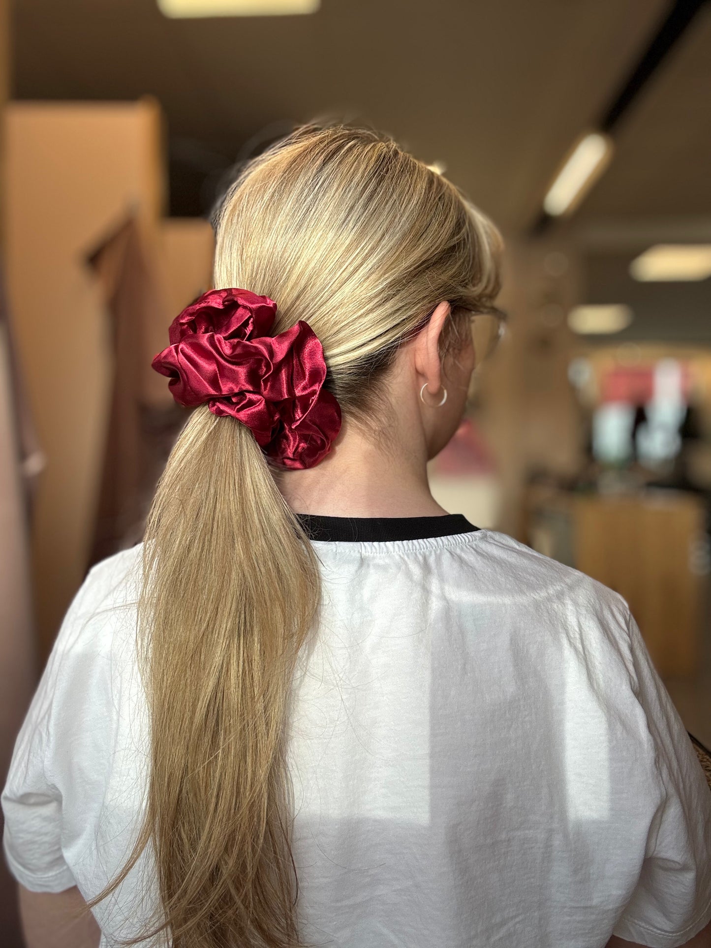 Janni Scrunchie - Tawny Port