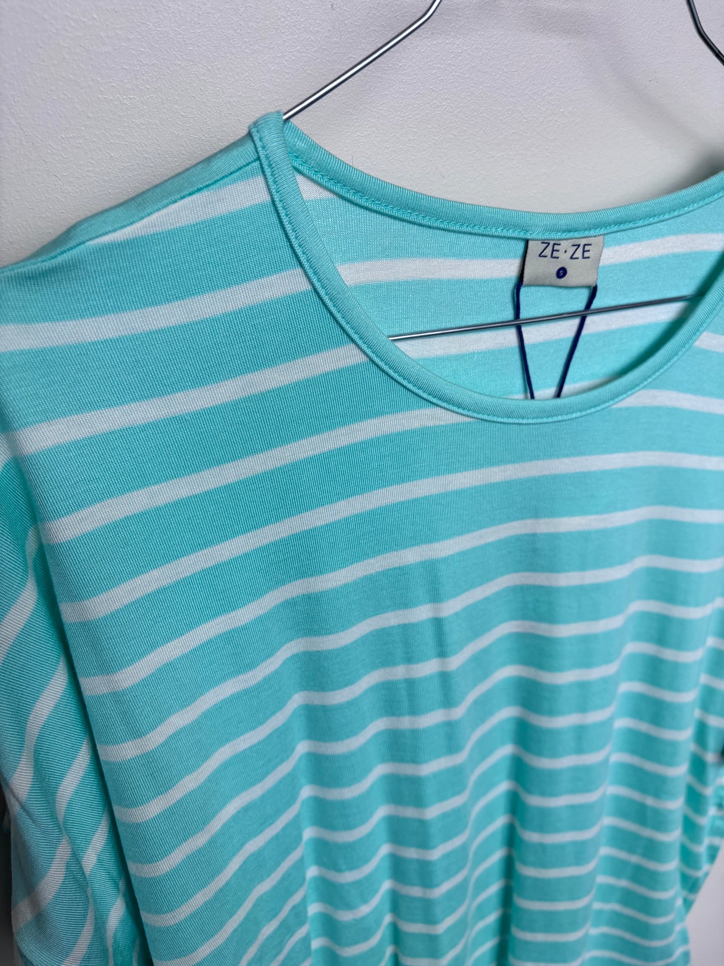 Fay t-shirt - Mint stripe