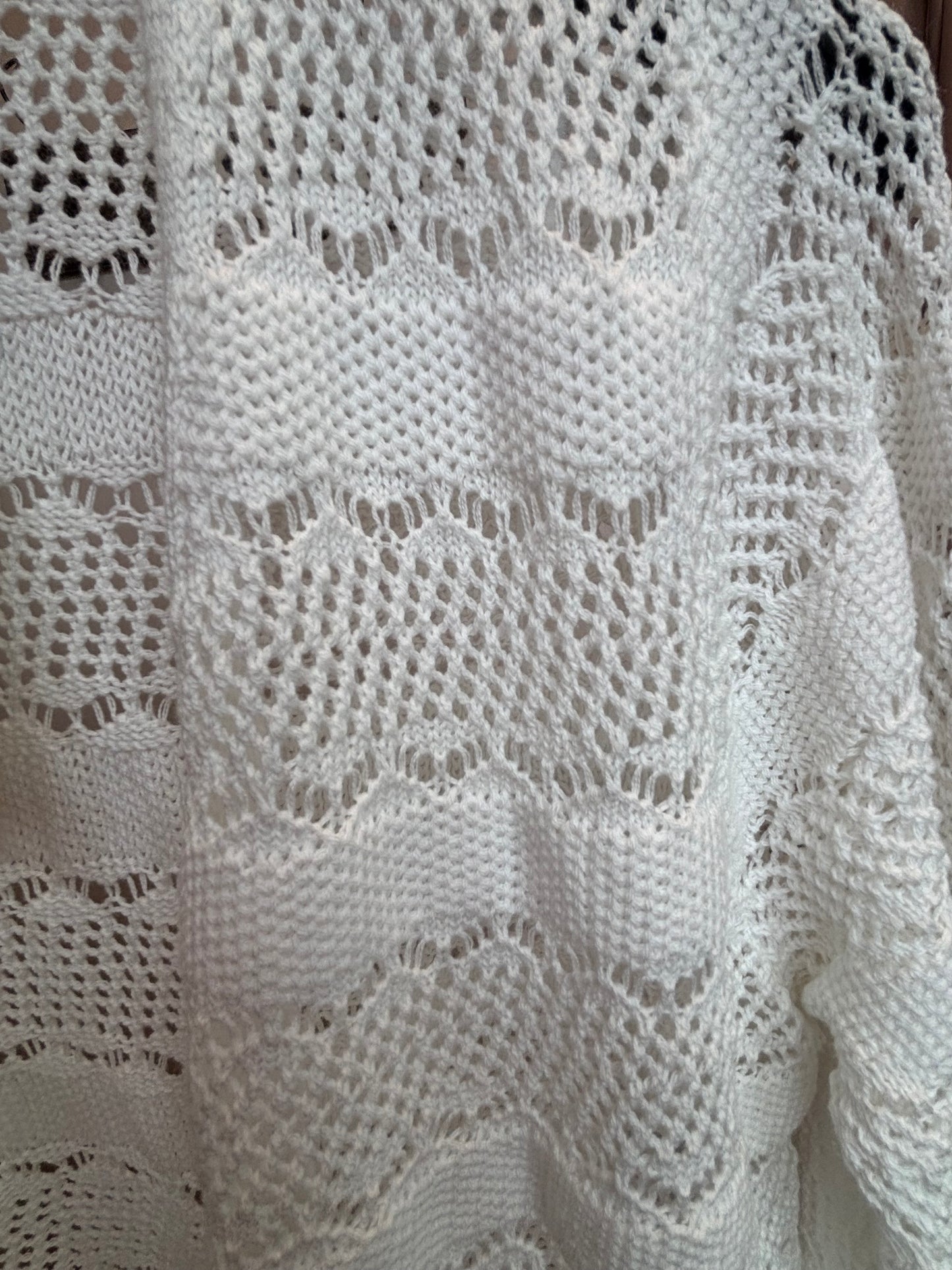 Freja kardigan - White