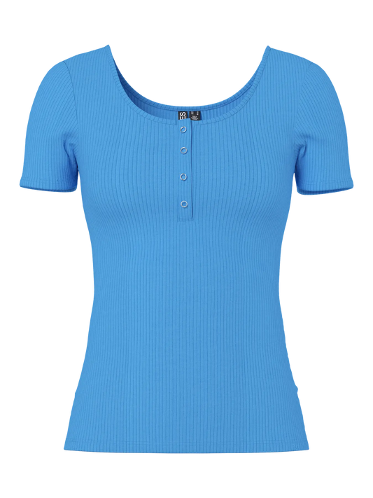 Kitte T-shirt - Azure Blue