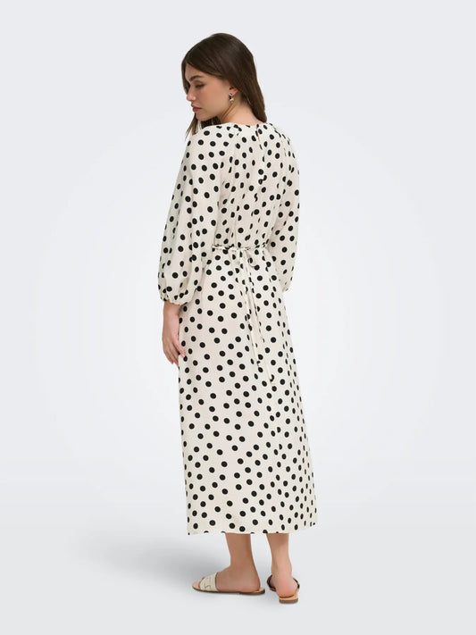 Maizee Kjóli - Cream/Black Dot