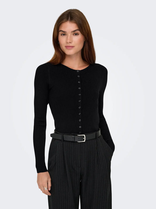 Meddi Blusa/kardigan - Black