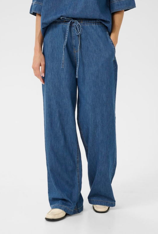 Avril Arpa Buksur - Dark blue Denim