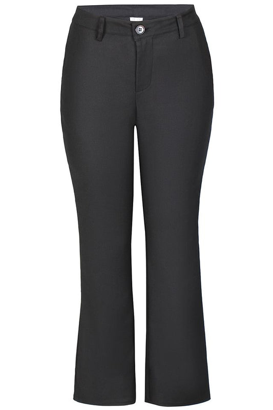 Ana Flare Klædningsbuksur - Black