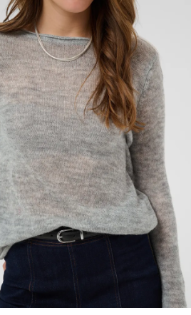 Sabbara Pullover - Grey Melange