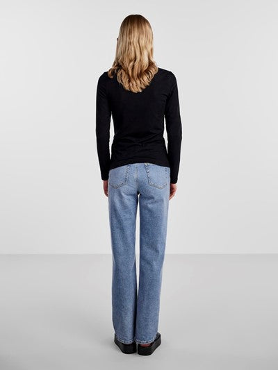 Sirene Langerma T-shirt - Svart