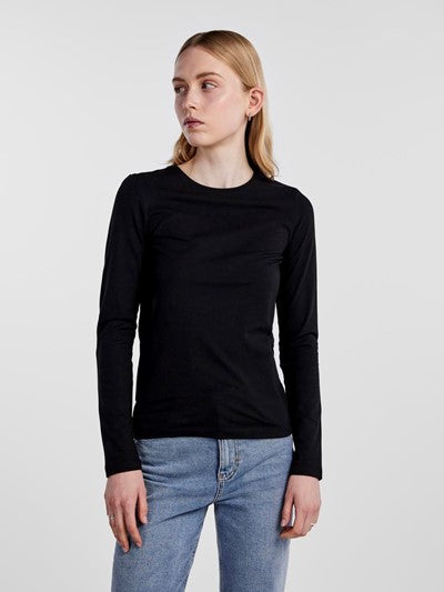 Sirene Langerma T-shirt - Svart