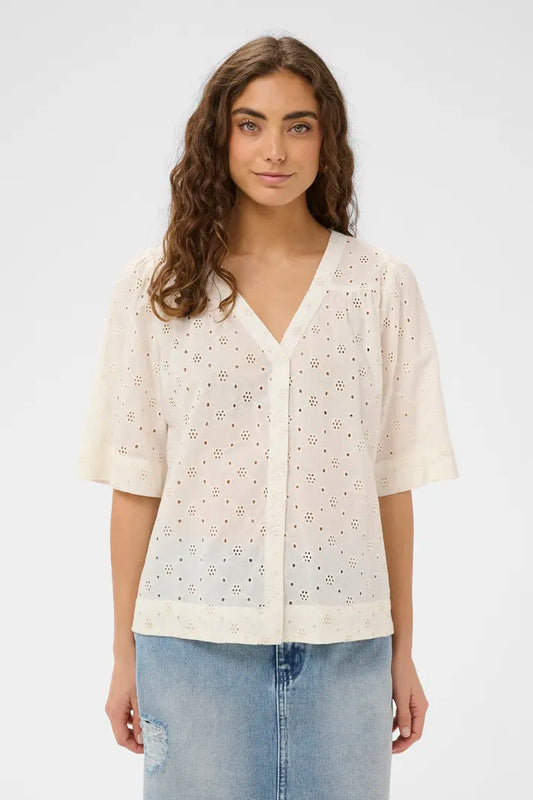 Adelfine Blusa - Spring Gardenia