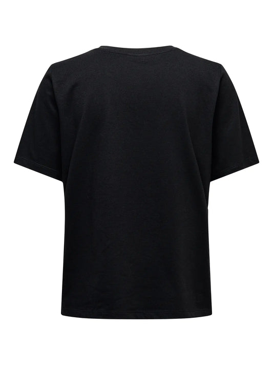 Only t-shirt - Black