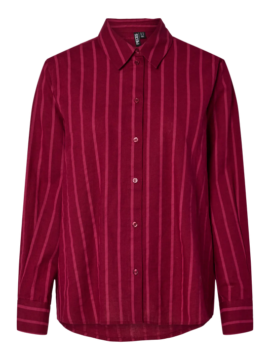 Bovie shirt - Raspberry radiance/Stripes