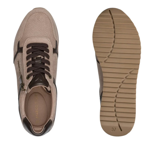 Sneakers - Tan Combo