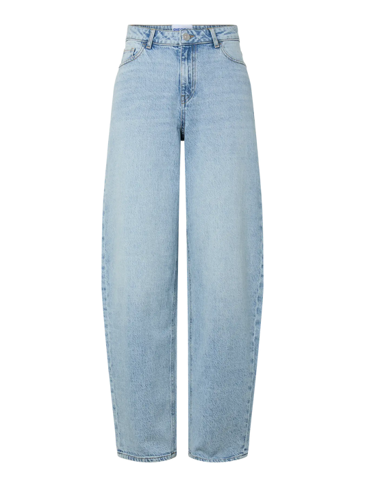 Grace barrel jeans - Light blue denim
