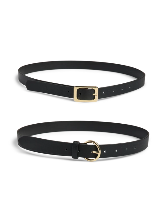 Jilane belti - Black 2 pack