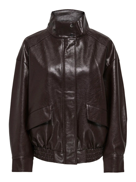 Julia bomber jakki - Chocolate toffee