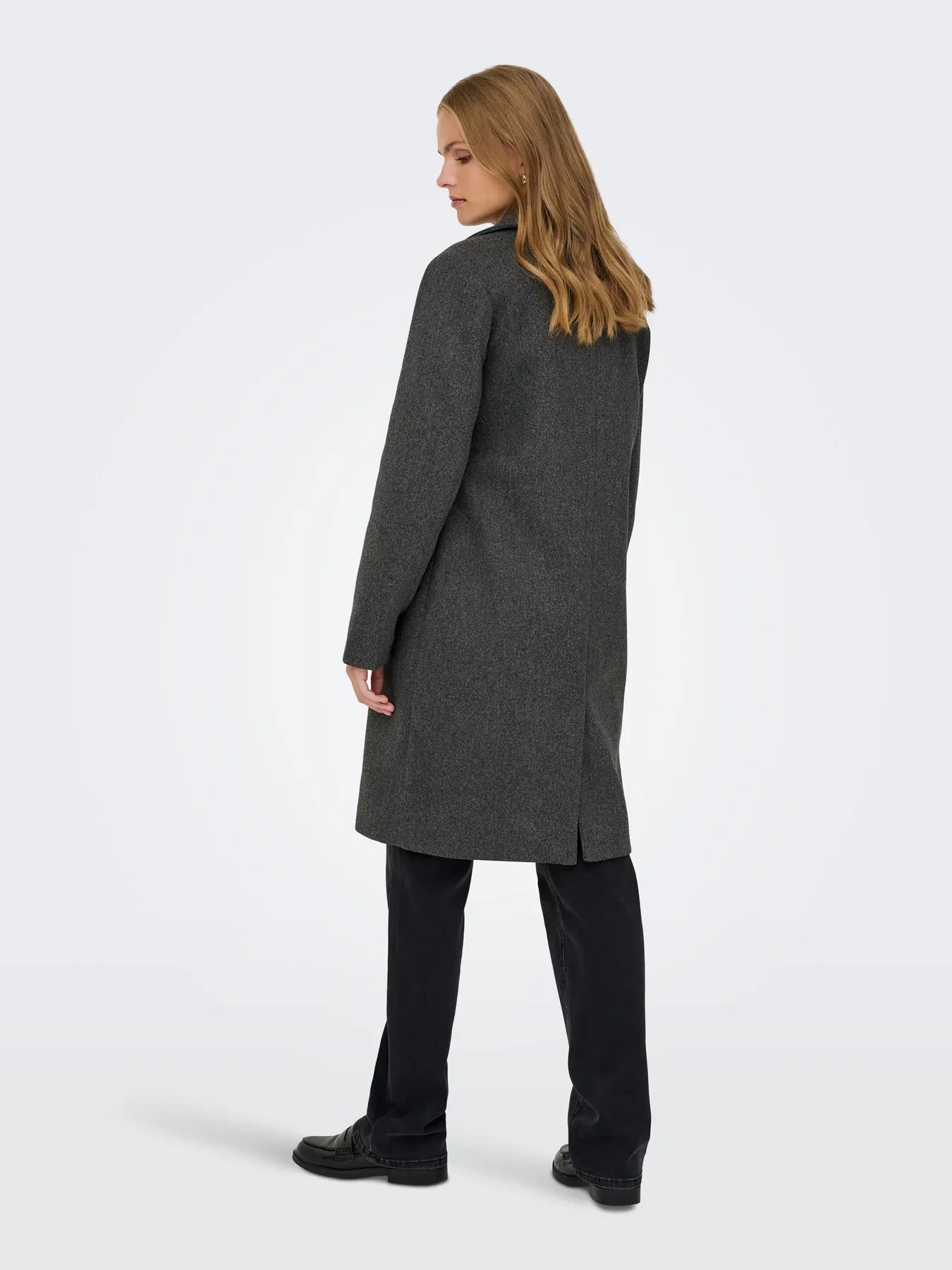 Ladina frakki - Dark Grey Melange