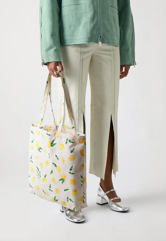 Suity Totebag - Birch/Lemons