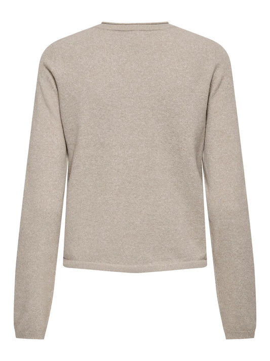 Loyal kardigan- Beige Melange