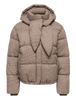 Mia Scarf Puffer - Houndstooth