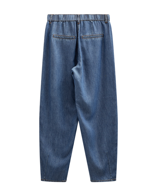 Milo cowboy buksur - Medium blue denim
