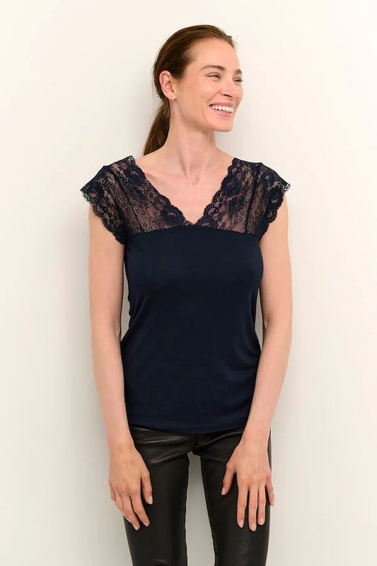 Poppy lace top - Salute