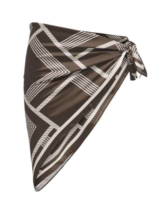 Scarga Waist Scarf - Coffee Bean/Cloud Rope