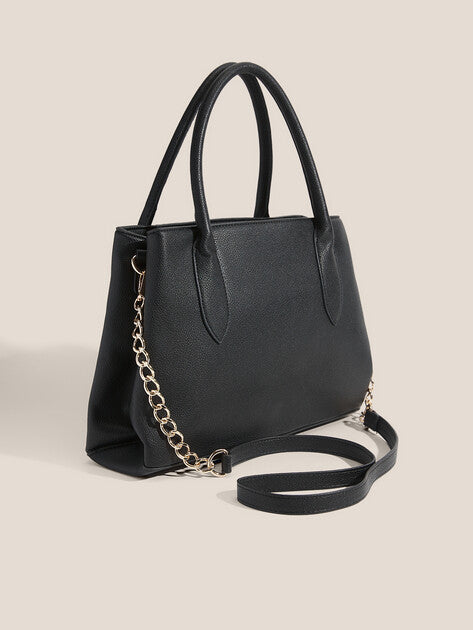 Taska við gull detaljum - Black